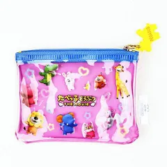 たべっ子どうぶつ THE MOVIE ミニポーチ (ピンク)