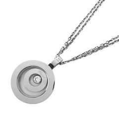 ショパール Chopard ハッピースピリットダイヤネックレス K18WG ジュエリー