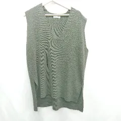 ◇ ⊇ natural couture ナチュラルクチュール ベスト サイズF ブラック系 レディース E  【1501230015332】のサムネイル