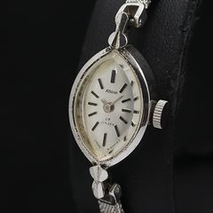 極美品 稼働品 CITIZEN ローヌ 手巻き ブレスレット シルバー 腕時計 