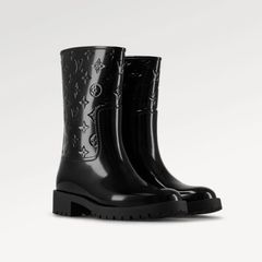 LOUIS VUITTON ルイヴィトン ドロップス・ライン ブーツ モノグラム