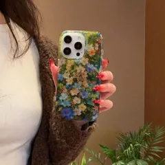 iPhone16 ケース  未使用 iPhone15 ケース  iPhone14 ケース  iPhone13 ケース  かわいい キラキラ クリア ラメ 花 花柄 フラワー ボタニカル 韓国 iPhoneケース  可愛い 大人 xzzhang559