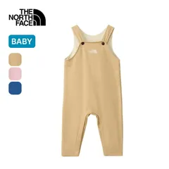 【新品】THE NORTH FACE ノースフェイス スウェットロゴオーバーオール【ベビー】