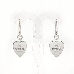 GUCCI✨保存袋付き ハート ピアス Ag925 シルバー グッチ - メルカリ