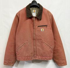 入手困難希少モデルUSA製Carhartデトロイトジャケット　90s 90s紺][神サイズ][状態良]USA製carhartt デトロイトジャケット