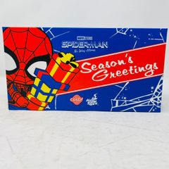 HotToys Cosbaby スパイダーマン Seasons Greetings 3体 フィギュア おまけ付 非売品 / SPIDER-MAN ホットトイズ コスベイビー