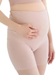 【迅速発送】犬印本舗 はくだけ骨盤サポート妊婦帯 HB8434 モーヴピンク M