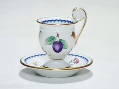 リチャード・ジノリ イタリアンフルーツ チョコレート ショコラ カップ＆ソーサー