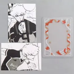 【中古】雑貨 國神錬介 硬質ケース＆ブロマイド2枚セット 「ブルーロック展」