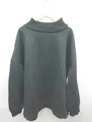 ◇ classicalelf クラシカルエルフ ハイネック 裏起毛 長袖 トレーナー スウェット サイズXXL ブラック レディース P  【1408200028715】