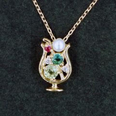 K18YG　メロンパフェネックレス