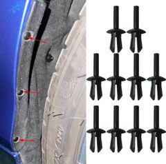 BMW/MINI プラスチックリベット クリップ 6個セット 51161881149 フェンダーライナー