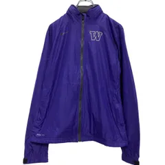 NIKE ジップアップ ナイロンジャケット S パープル ナイキ 古着卸 アメリカ仕入 a610-5901