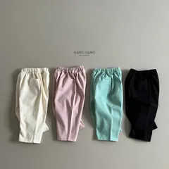 HARO HARO / regular cotton pants
