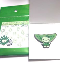 新品　ミカズキモ　ピンバッジ　キティ　藻　藻類 　日本館　パビリオン　限定　関西万博　大阪万博　会場　2025　 EXPO2025