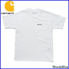 【新品】カーハート レディース 半袖Tシャツ CARHARTT WIP I029074 W' S/S SCRIPT EMBROIDERY T-SHIRT WHITE/BLACK 00AXX i029074-00axxWH