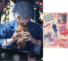 【中古】グッズセット 葛葉 クリアファイル＆ステッカーシート 「バーチャルYouTuber にじさんじ ChroNoiR Blue Memories」