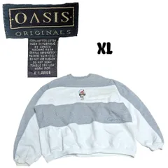 カナダTEAM古着ロゴ刺繍スエットトレーナーXLホワイト