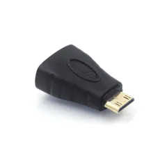 新品 VCE HDMI変換アダプタ ミニHDMIオスーHDMIメス 4K HDMI2.0 金メッキ