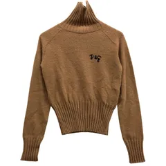 ドルチェ&ガッバーナ ニット タートルネック DG刺繍 アクリル【AFB11】