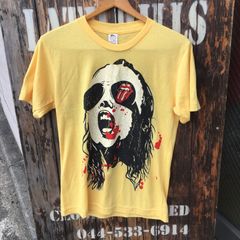 The Rolling Stones "Love You Live" T-shirt Distressed Bunny Bunch 1969  ローリング ストーンズ バンド ロック Tシャツ M