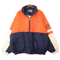 90年代 STARTER スターター NFL シカゴ・ベアーズ 中綿ナイロンジャケット マルチカラー (メンズ XL) 中古 古着 A0873