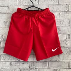 《新品》NIKE ナイキ DRI-FIT レーザーウーブンIIIショート レッド メンズ S