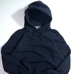 希少 00s RUSSELL ATHLETIC ラッセル アスレチック 完全 無地 スウェット パーカー ブラック L ロゴピスネーム 前V ガゼット 裏起毛 プルオーバー フード フーディー ソリッド ノームコア 黒 BLACK L p25053220