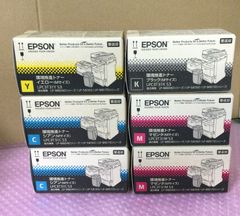 EPSON 純正トナー　LPC3T31　Mサイズ　４色６個セット　『V41』