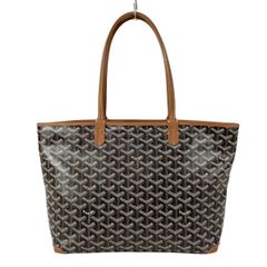 GOYARD(ゴヤール) ショルダーバッグ美品  アルトワPM 黒×ブラウン×アイボリー レザー