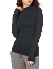 ベースレイヤー UAヒートギア [アンダーアーマー] コンプレッション モック レディース