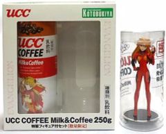 [중고] 피규어 식파 아스카 랭글리 UCC COFFEE Milk & Coffee 250g 특제 피규어 세트 (Blu-Ray & DVD 발매 기념) [에반게리온 신극장판 : 파]