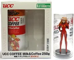 【中古】フィギュア 式波・アスカ・ラングレー UCC COFFEE Milk＆Coffee 250g 特製フィギュア付セット (Blu-Ray＆DVD発売記念)「エヴァンゲリヲン 新劇場版：破」