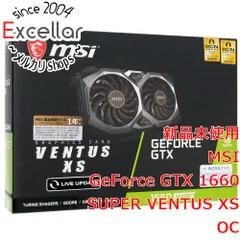 2024年最新】GeForce GTX 1660 SUPER VENTUS XS OCの人気アイテム - メルカリ