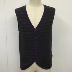 DIESEL ディーゼル ベスト ニットベスト ノースリーブニット Vネック 前開ニットベスト