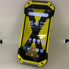 ★【中古Dランク】au TORQUE 5G KYG01 イエロー SIMロック解除済【保証なし】