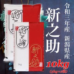 令和3年🌾新潟県産🌾新之助10kg(5kg×2袋)