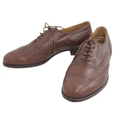 未使用 ポロ ラルフローレン POLO RALPH LAUREN デッドストック ヴィンテージ レザー シューズ 8 25.5‐26cm ビジネス ドレス フルブローグ