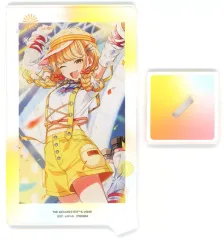 【中古】アクリルスタンド・アクリルパネル 藤田ことね スタンド付きアートアクリルプレートvol.2 「学園アイドルマスター」