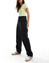 【送料無料】 ディッキーズ レディース カジュアルパンツ ボトムス Dickies 874 straight leg pants in black Black