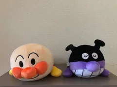 アンパンマン ねそべりポーズ ぬいぐるみ バイキンマン 全2種 BIGぬいぐるみ