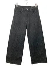 LIDNM XX SLUB BAGGY DENIM（黒） LIDNM（リドム）の「XX SLUB BAGGY DENIM（デニムパンツ）」 - WEAR