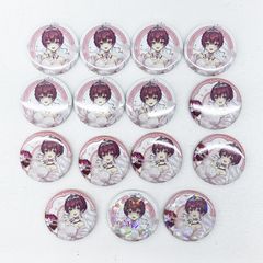 [카고가와 물류] 중고품 홀로 라이브 Wedding Dress Style 이치 반 쿠지 보종 마린 캔 배지 15 개 정리 홀로그램 ver.있어 [721]