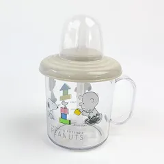 スヌーピー 手付 ストローカップ まぐまぐ ストローコップ ベビー  キッズ