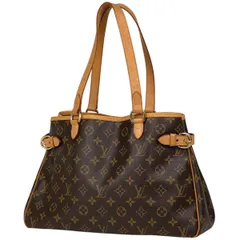 ルイ・ヴィトン Louis Vuitton バティニョール オリゾンタル ショルダーバッグ トートバッグ モノグラム ブラウン M51154 レディース 【中古】