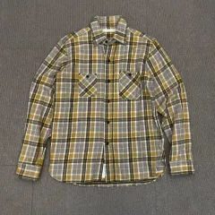 hexico ヘキシコ フランネル チェック ワークシャツ s