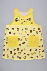 【匿名配送ネコポス 全国送料無料】からすのパンやさんエプロン（イエロー）圧倒的人気を誇るロングセラー絵本「からすのパンやさん」パン屋 保育士