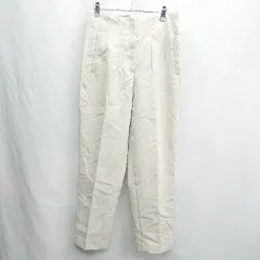 ◇ Θ ZARA ザラ スラックスパンツ サイズUSA M ベージュ系 レディース E  【1502030013269】