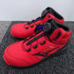 【新品】MIZUNO オールマイティ 安全靴  LSⅡ73M BOA　28cm　レッド×ブラック