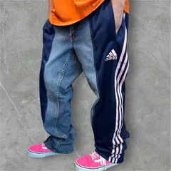 アディダス　リメイクデニム　ブラック✖️ネイビー 楽天市場】adidas originals アディダスオリジナルス ADILENIUM